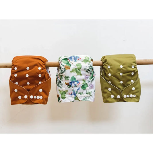 3 Cottontail Modern Cloth Nappy - Little Amigo Trio Pack - Little Kids Business