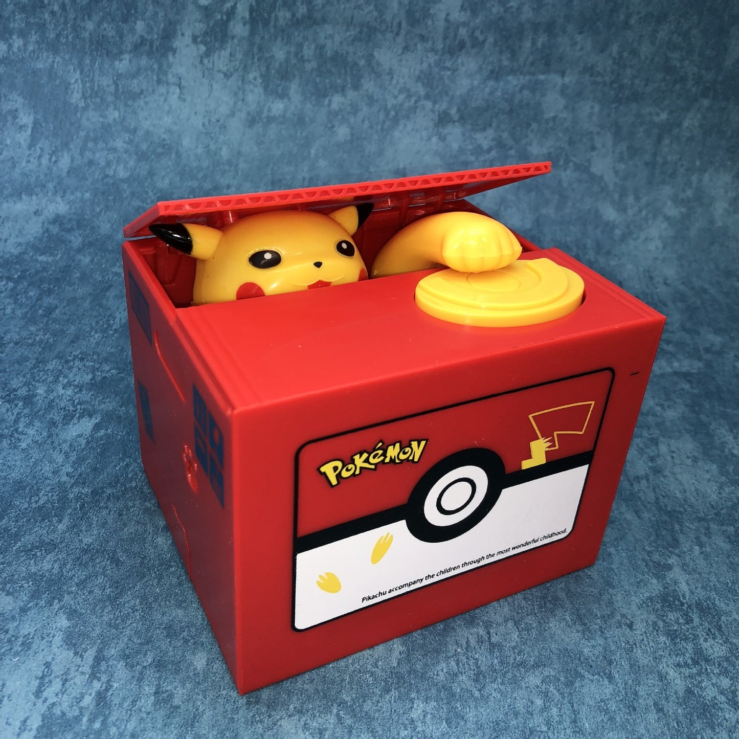 Electronic Money Box Pokemon Pikachu Piggy Bank Coin Box Automatic for Savings, Kids Birthday or Gift