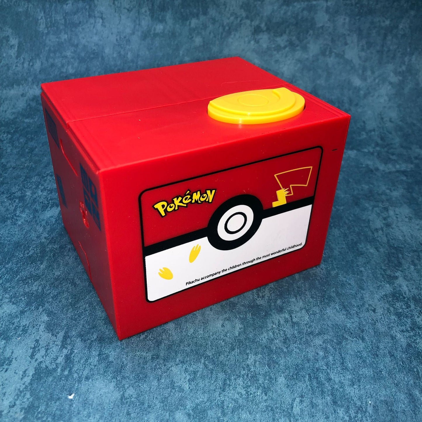 Electronic Money Box Pokemon Pikachu Piggy Bank Coin Box Automatic for Savings, Kids Birthday or Gift