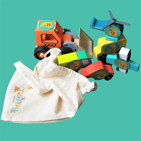 Talkiplay 6 Vehicles Sensory Toy Speech Therapy for Kids Set