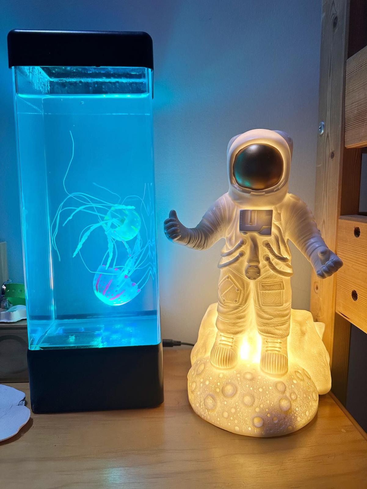 Astronaut 3D Moon LED Table Kids Lamp for Bedtime - Little Kids Business