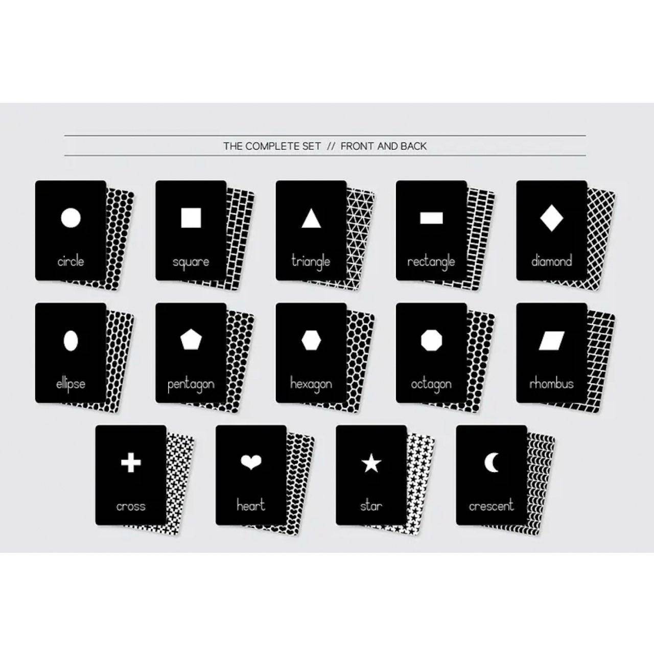 Colours & Shapes Flash Cards - Little Kids Business