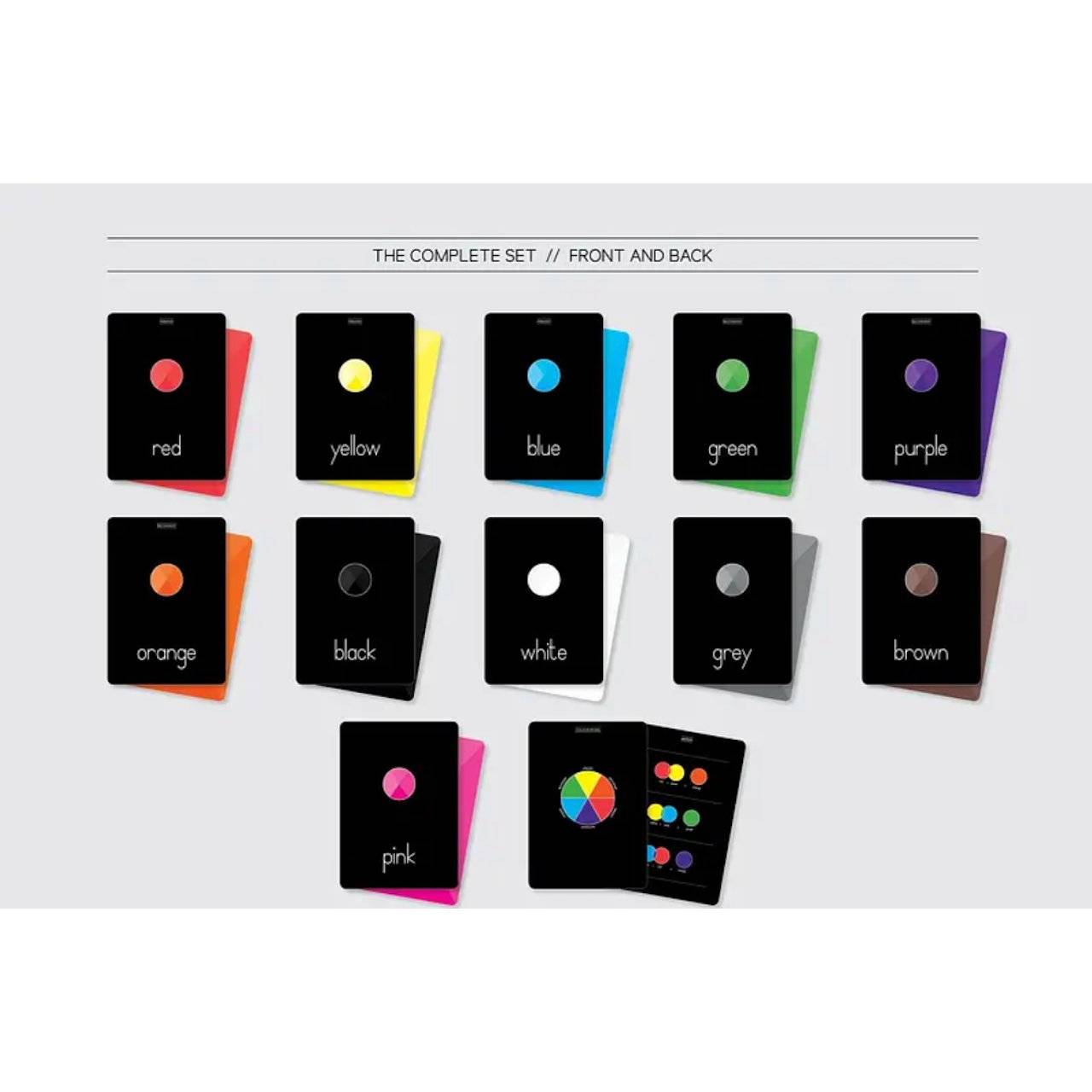 Colours & Shapes Flash Cards - Little Kids Business