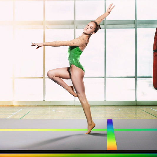 Everfit 3M Air Track Gymnastics Tumbling Exercise Mat Inflatable Mats + Pump - Little Kids Business