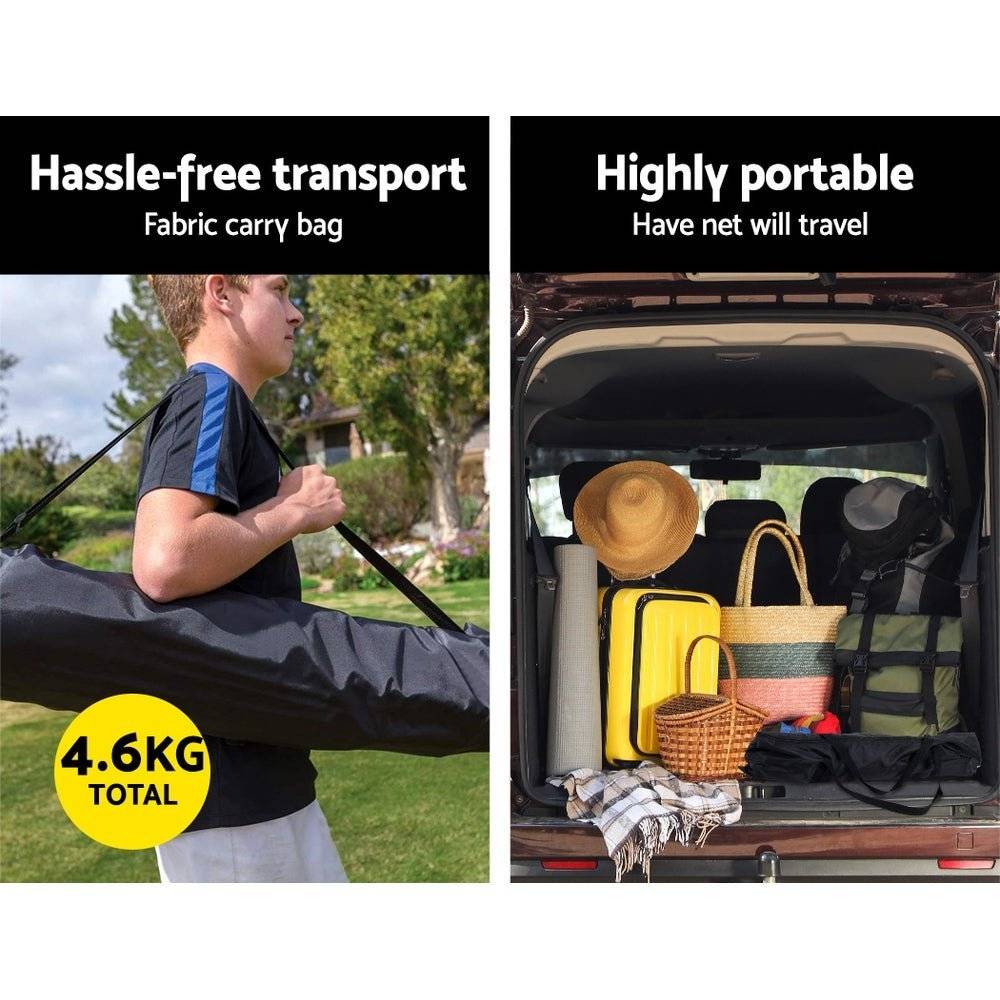 Everfit Portable Soccer Rebounder Net Volley Training Football Goal Pass Trainer - Little Kids Business