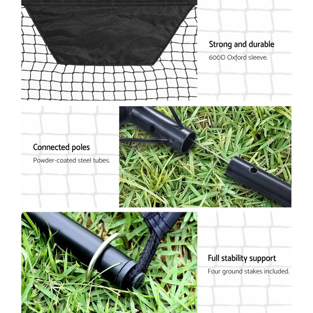 Everfit Portable Soccer Rebounder Net Volley Training Football Goal Pass Trainer - Little Kids Business