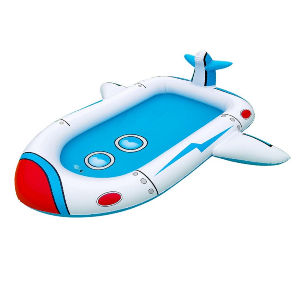 Inflatable Sprinkler Pool for Kids - Spaceship - Little Kids Business