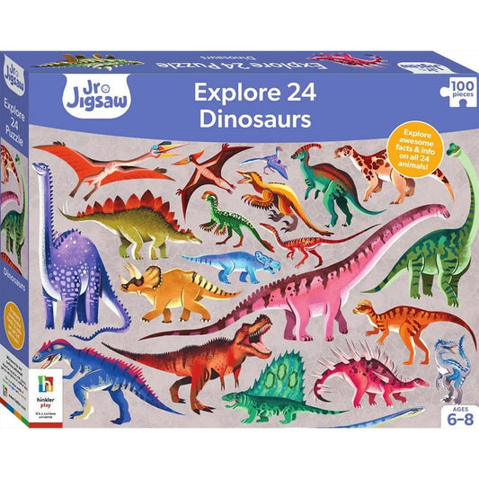 Junior Jigsaw Explore 24: Dinosaurs - Little Kids Business