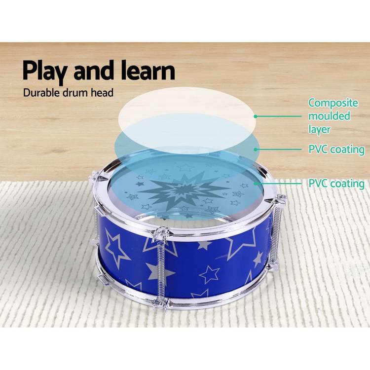 Keezi 11 Piece Kids Drum Set - Little Kids Business