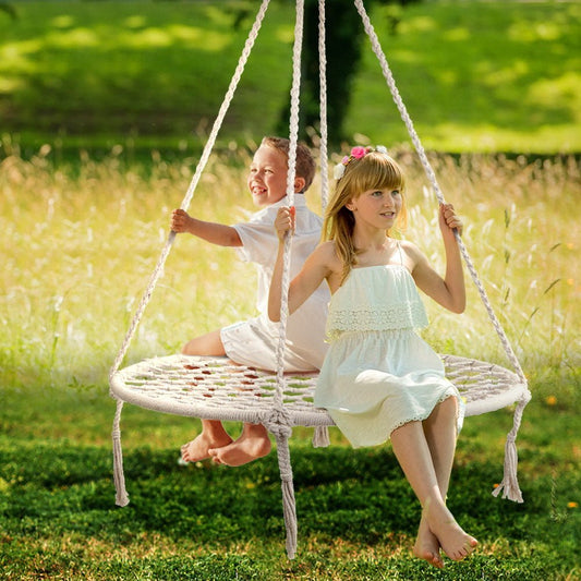 Keezi Kids Nest Swing Hammock Chair - Little Kids Business
