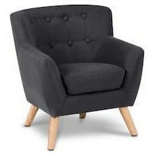 Keezi Kids Nordic French Armchair Couch - Black - Little Kids Business