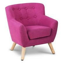 Keezi Kids Nordic French Armchair Couch - Pink - Little Kids Business