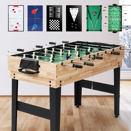 Kids 10 in 1 Soccer Table Foosball Hockey Pool Bowling Combo Games - Little Kids Business