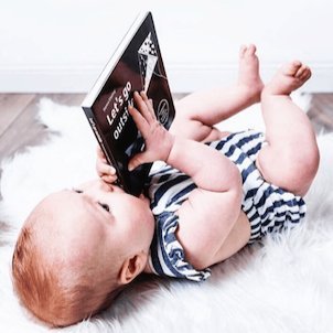 Let's Go Outside Baby Developmental Board Book - Little Kids Business