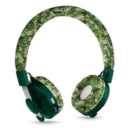LilGadgets Untangled Pro Premium Children's Wireless Headphones - Green Digital Camo - Little Kids Business