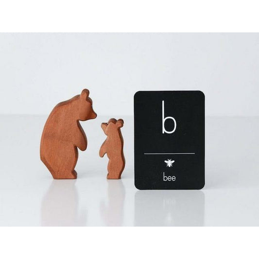 Lowercase Animal Alphabet Flash Cards - Little Kids Business