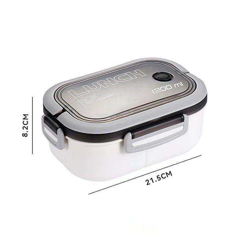 Lunch Box For School Kids Bento Compartments Microwavable - Little Kids Business