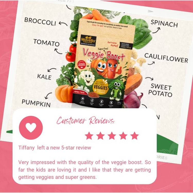 Mavella Superfoods Kids Veggie Boost - Little Kids Business