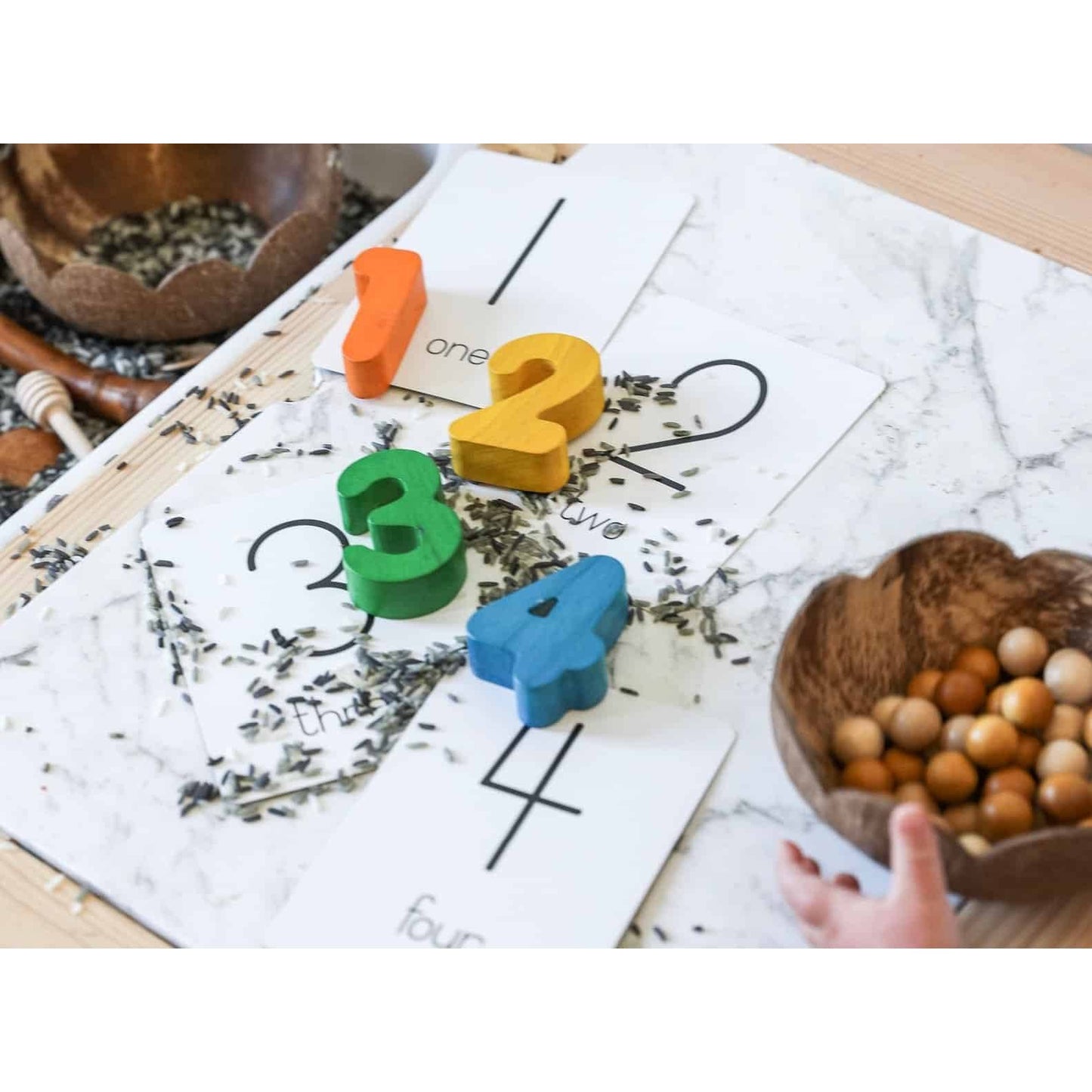 Numbers & Operations Flash Cards - Little Kids Business