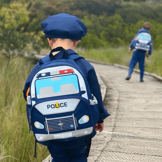 Police Backpack for Kids - Little Kids Business