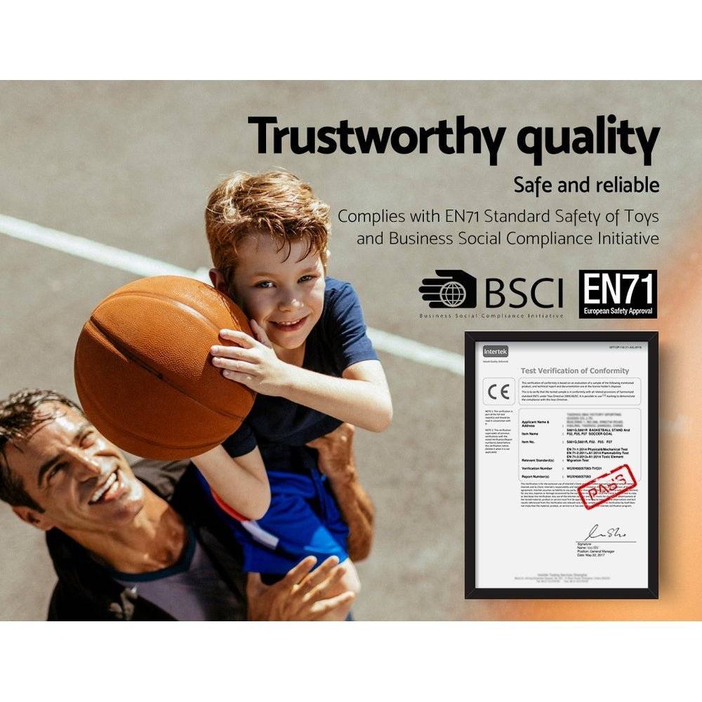 Pro Portable Basketball Stand System Hoop Height Adjustable Net Ring - Little Kids Business
