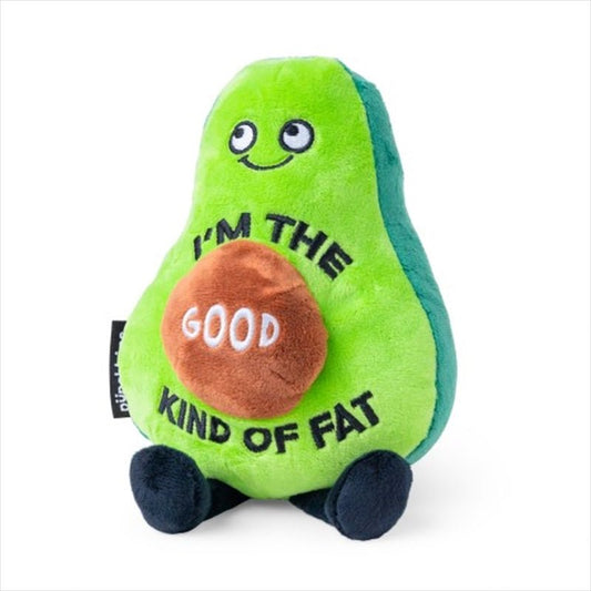 Punchkins Im The Good Kind Of Fat Plush Avocado - Little Kids Business