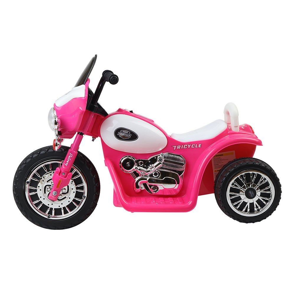 Rigo Kids Ride On Motorcycle Motorbike Car Harley Style Electric Toy Police Bike - Little Kids Business