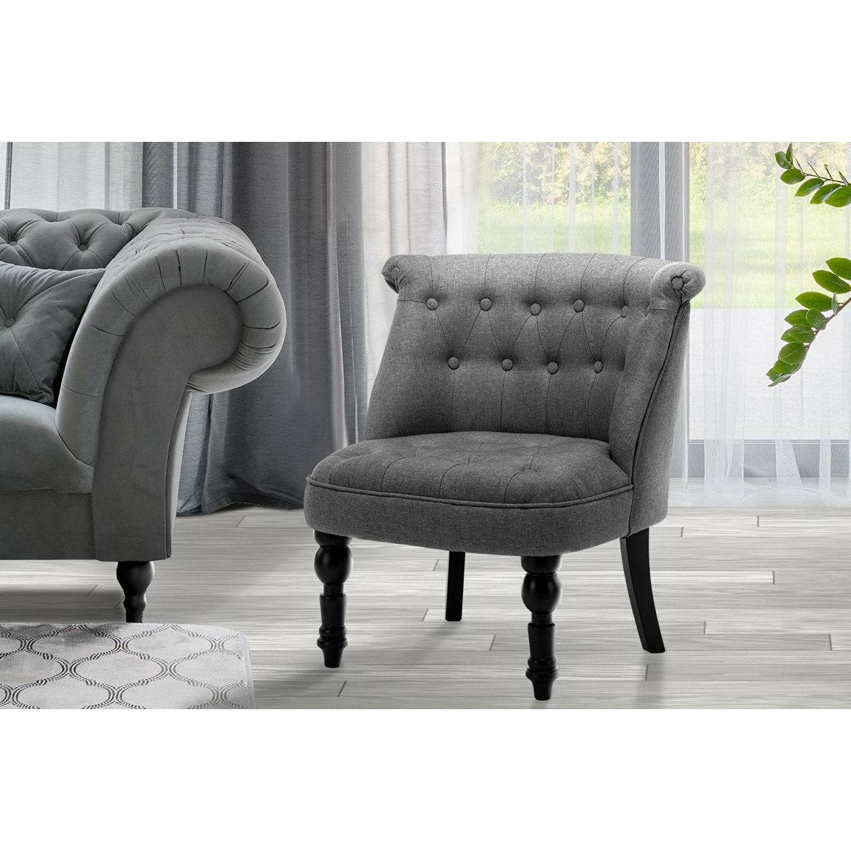 Artiss Lorraine chair - Grey