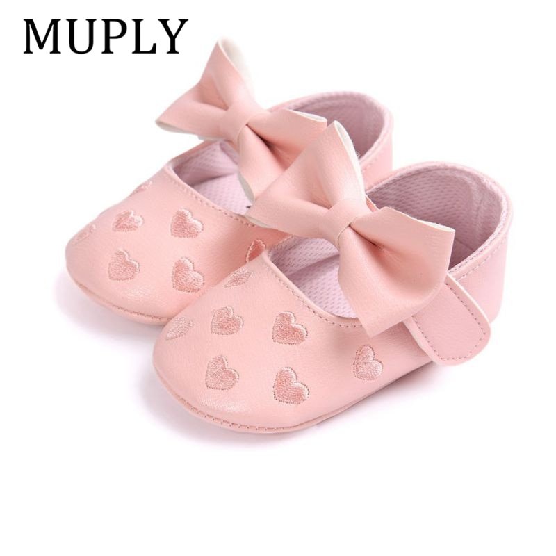 Baby Bow Fringe Soft Soled Non-slip Shoes