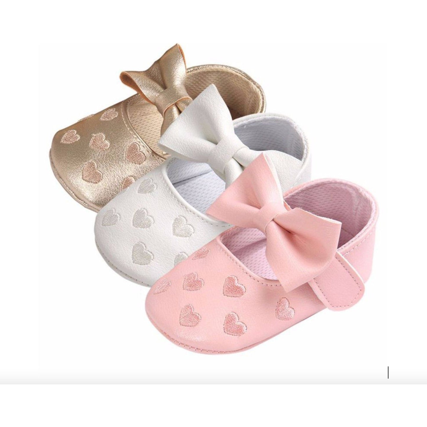 Baby Bow Fringe Soft Soled Non-slip Shoes