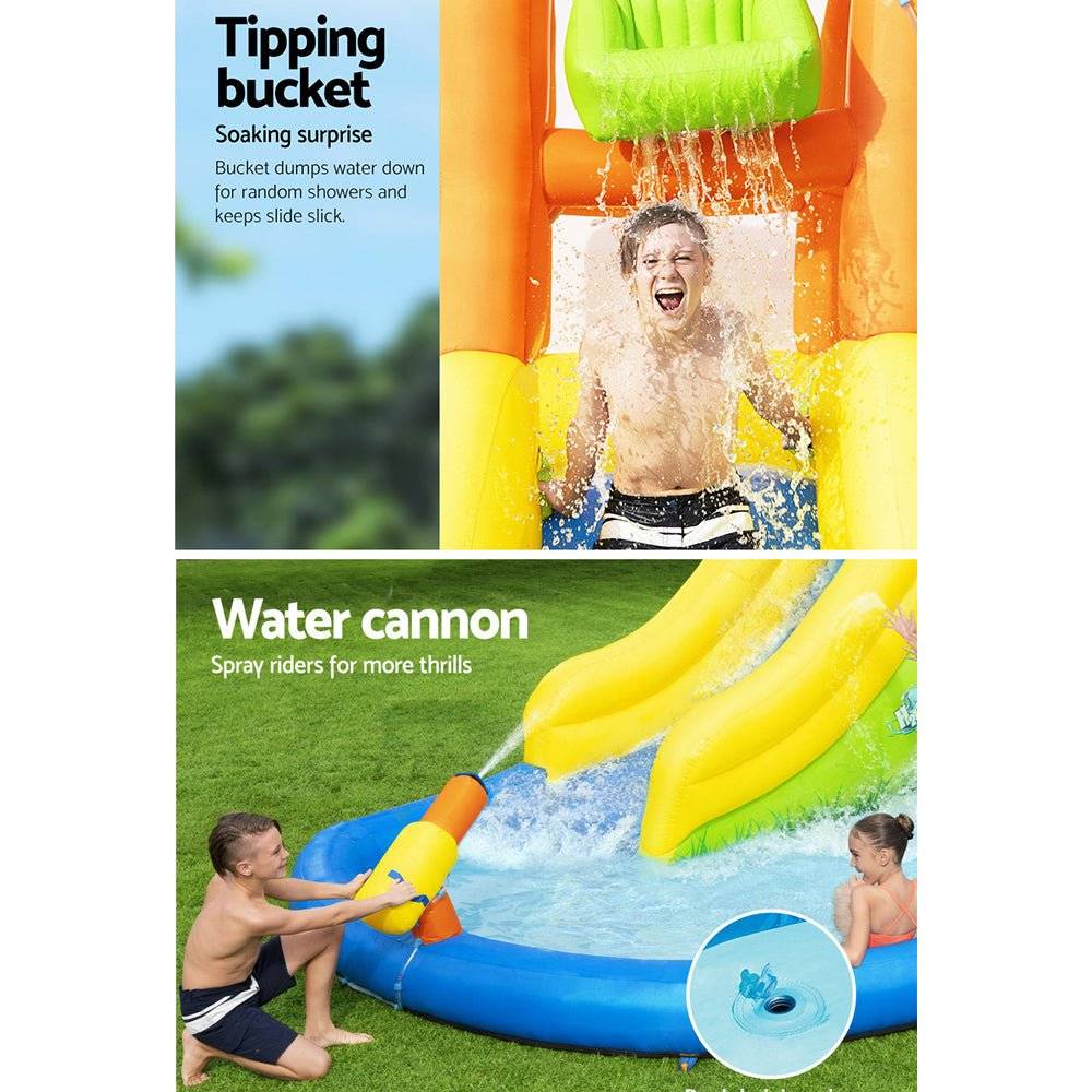 Bestway Inflatable Water Slide Jumping Castle Water Park Slides Toy Pool Splash - Little Kids Business