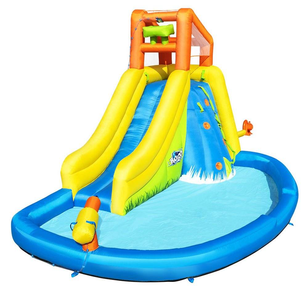 Bestway Inflatable Water Slide Jumping Castle Water Park Slides Toy Pool Splash - Little Kids Business