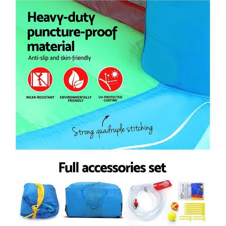 Happy Hop Inflatable Water Jumping Castle Bouncer Kid Toy Windsor Slide Splash - Little Kids Business