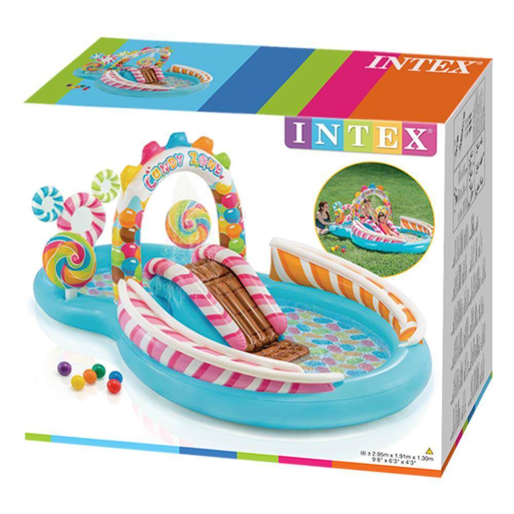 INTEX Inflatable Candy Zone Play Centre Pool - Little Kids Business