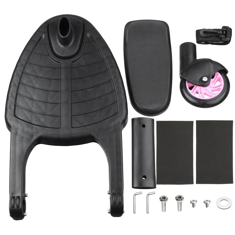 Stroller Step Board Toddler Buggys Wheel Standing Board Skateboard For Pram Kids Pink - Little Kids Business