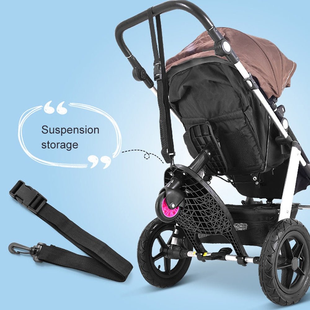Stroller Step Board Toddler Buggys Wheel Standing Board Skateboard For Pram Kids Pink - Little Kids Business