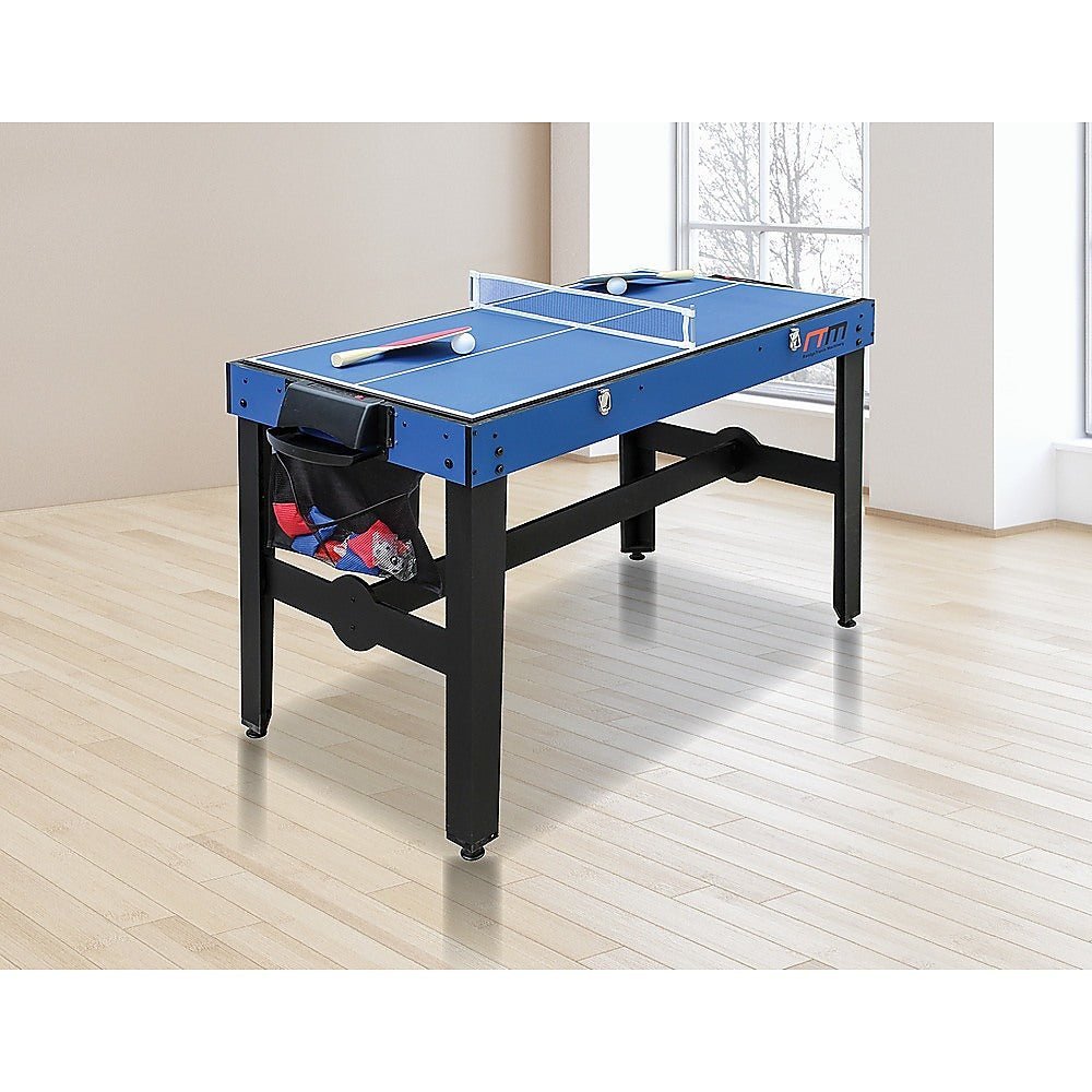4FT 12-in-1 Combo Games Tables Foosball Soccer Basketball Hockey Pool Table Tennis - Little Kids Business