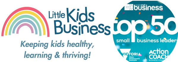Little Kids Business logo top 50 small business leader