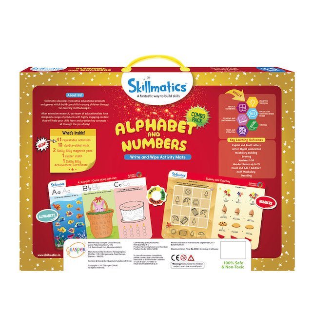 Alphabet And Numbers - Learning Milestone for Pre-Schoolers - Little Kids Business