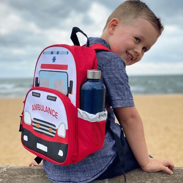 Ambulance Backpack for Kids - Little Kids Business