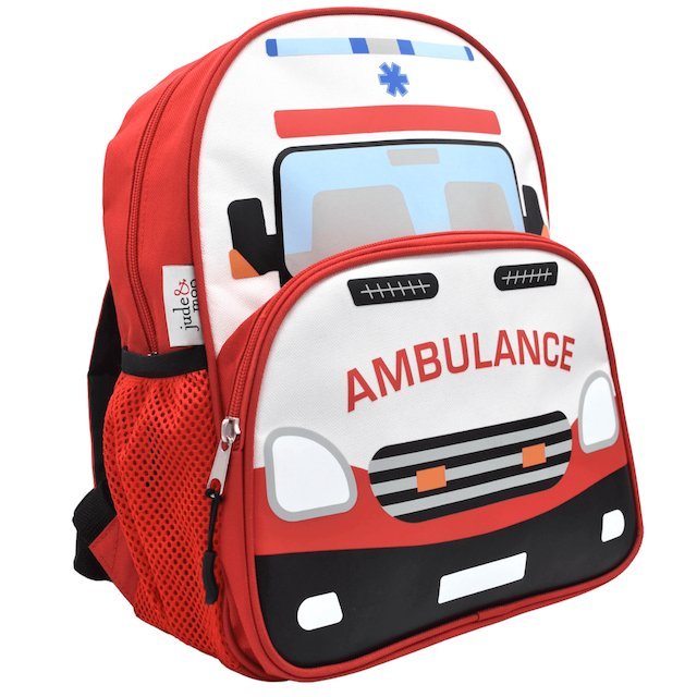 Ambulance Backpack for Kids - Little Kids Business
