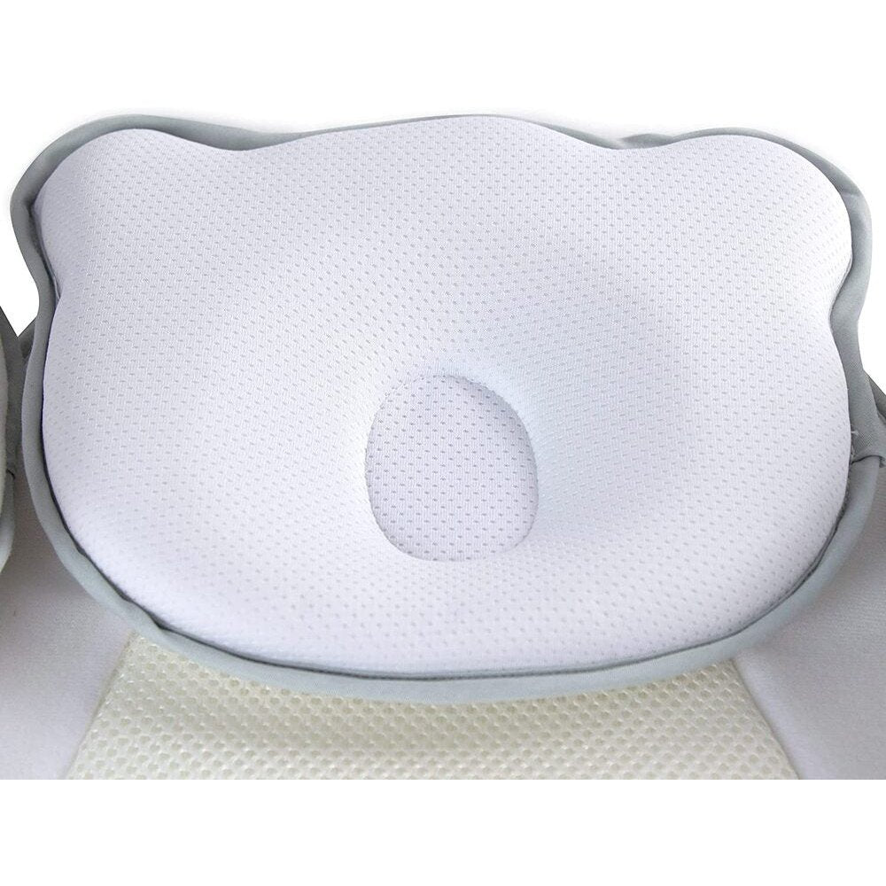 Bubba Blue Air+ Infant Sleep Positioner with Head Rest Grey - Little Kids Business