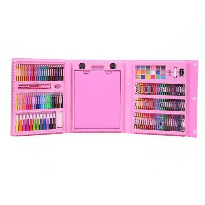 Children's 208 - Piece Painting and Stationery Set with Easel - Little Kids Business
