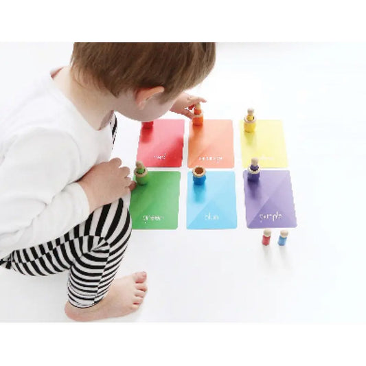 Colours & Shapes Flash Cards - Little Kids Business