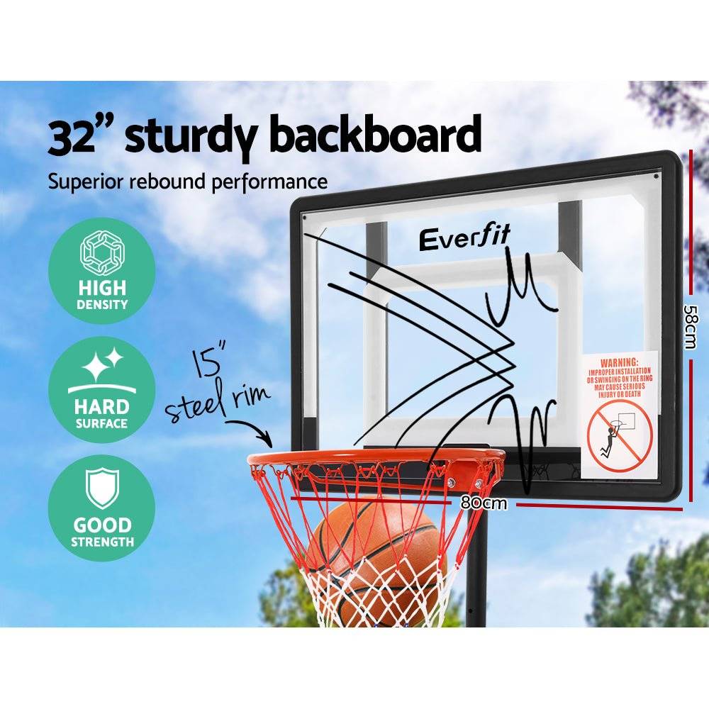 Everfit Adjustable Portable Basketball Hoop Stand - Little Kids Business