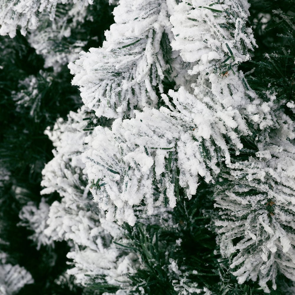 Jingle Jollys Christmas Tree 1.8M Xmas Trees Decorations Snowy 520 Tips - Little Kids Business