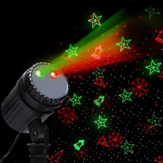 Jingle Jollys Moving LED Lights Laser Projector Landscape Lamp Christmas Decor - Little Kids Business