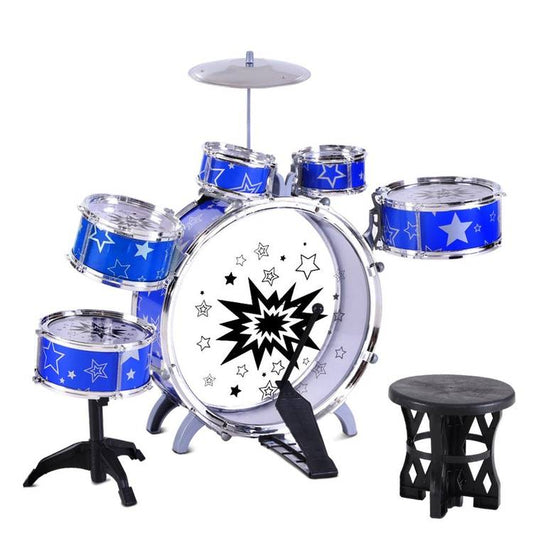 Keezi 11 Piece Kids Drum Set - Little Kids Business