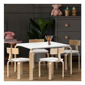 Keezi Kids Nordic 5PC Table Chair Set - Little Kids Business