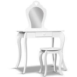 Keezi White Kids Dressing Table - Little Kids Business